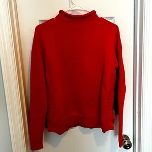 Tahari Red Turtleneck